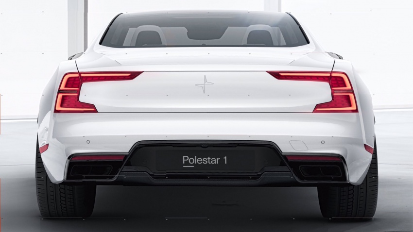Polestar 1 name confirmed, flaunts rear prior to launch 724868