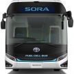 Toyota Sora – fuel cell bus concept with 200 km range