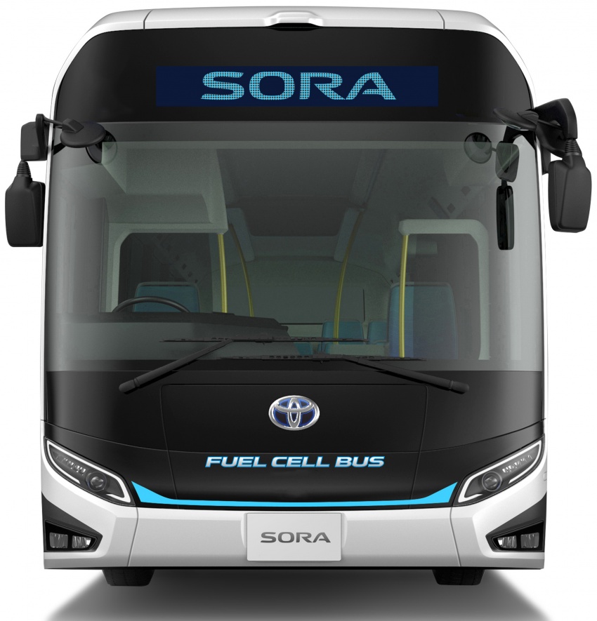 Toyota Sora – fuel cell bus concept with 200 km range 726118