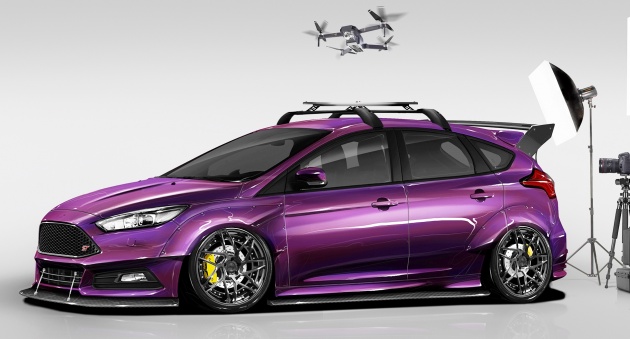 Ford Focus RS and ST get dressed up for 2017 SEMA