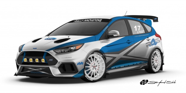 Ford Focus RS dan Focus ST diubah suai untuk SEMA