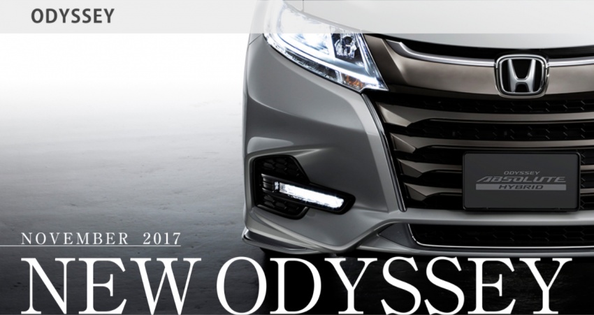 JDM Honda Odyssey MPV given minor facelift for 2018 720281