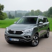 SsangYong Rexton Sports pick-up – first image, video
