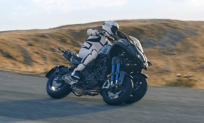 2018 Yamaha Niken Leaning Multi-Wheeler (LMW) revealed – three wheels, double forks and it leans 728663