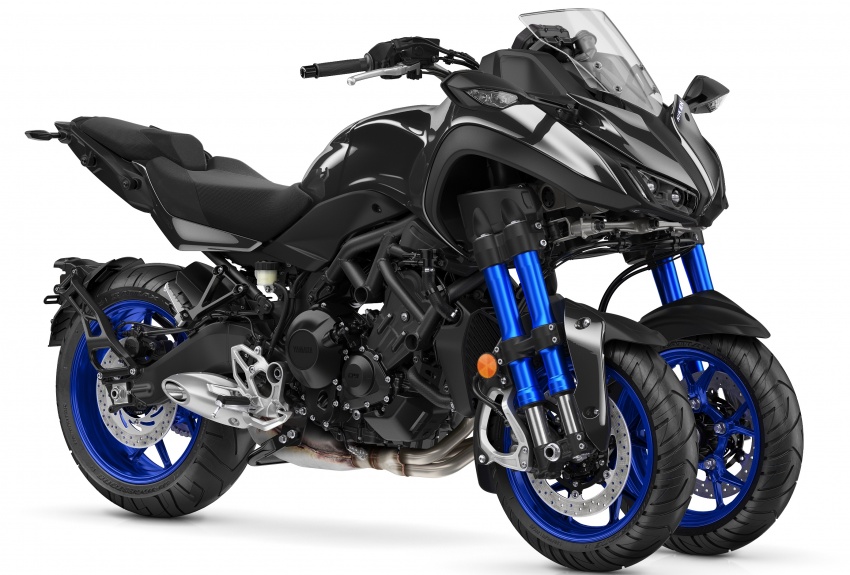 2018 Yamaha Niken Leaning Multi-Wheeler (LMW) revealed – three wheels, double forks and it leans 728625