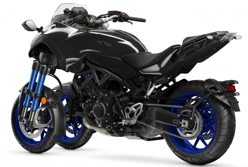 2018 Yamaha Niken Leaning Multi-Wheeler (LMW) revealed – three wheels, double forks and it leans 728627
