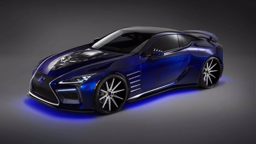 2018 Lexus LC 500 to feature in Black Panther movie 728009
