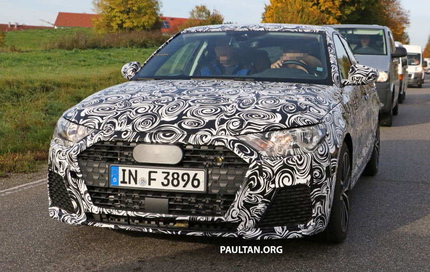 SPYSHOTS: Next-gen Audi A1 spotted testing again 724106