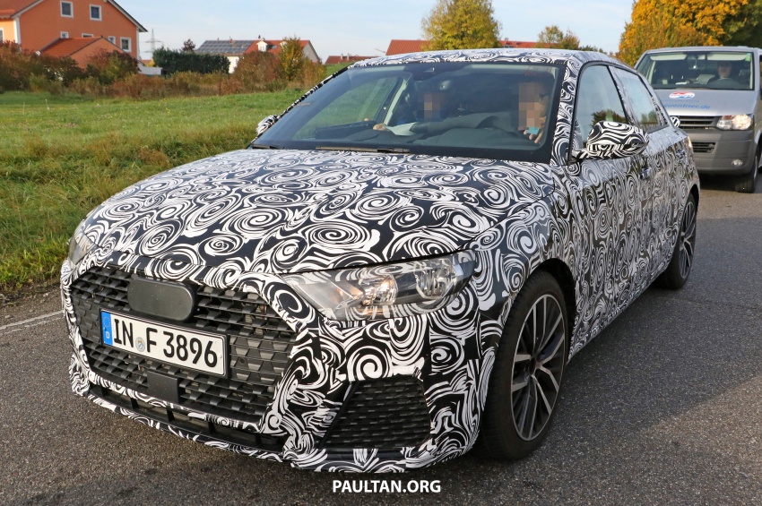 SPYSHOTS: Next-gen Audi A1 spotted testing again 724114