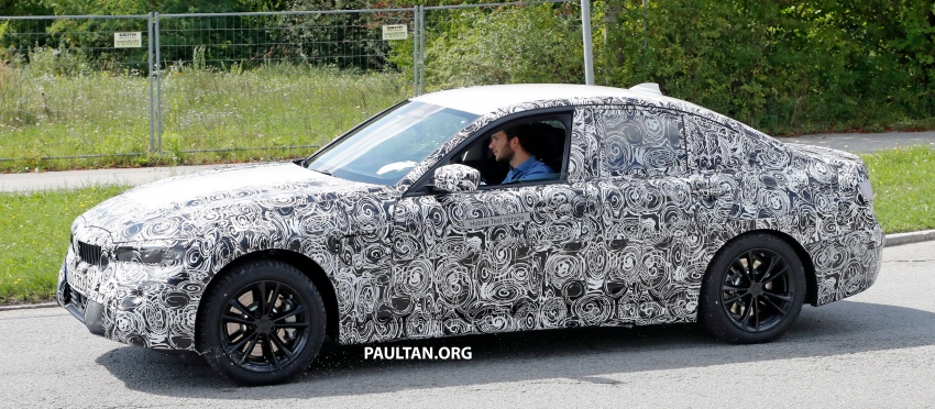 SPIED: G20 BMW 3 Series seen again, with interior 725557
