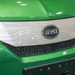 BYD e6 electric vehicle shown at IGEM 2017 – 121 hp, 450 Nm, 400 km range, available for fleet buyers only