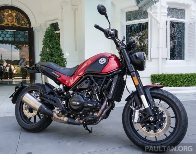 Benelli Leoncino dilancar – enjin 500 cc 47 hp, RM30k