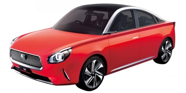 Daihatsu DN Compagno – four-door coupe concept