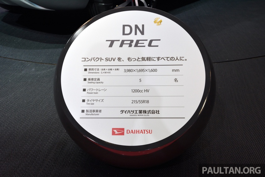 Tokyo 2017: Daihatsu DN Trec – SUV baru Perodua? 728489
