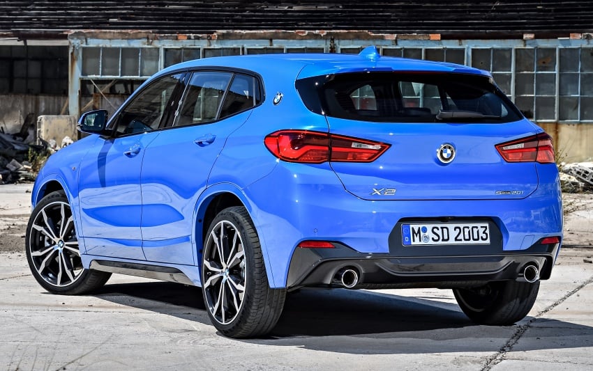F39 BMW X2 unveiled with new M Sport X package 729000