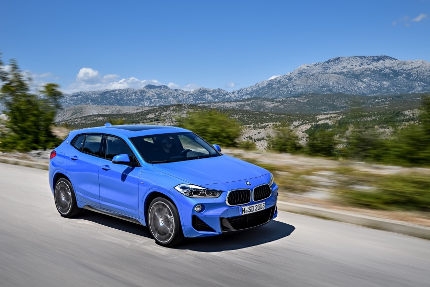 F39 BMW X2 unveiled with new M Sport X package Image #729008