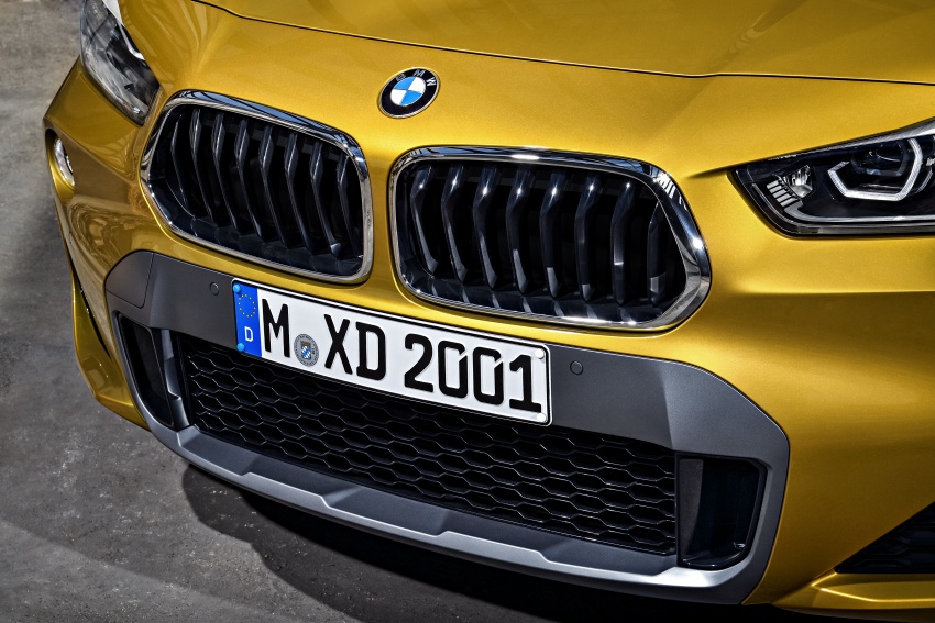 F39 BMW X2 unveiled with new M Sport X package 728956