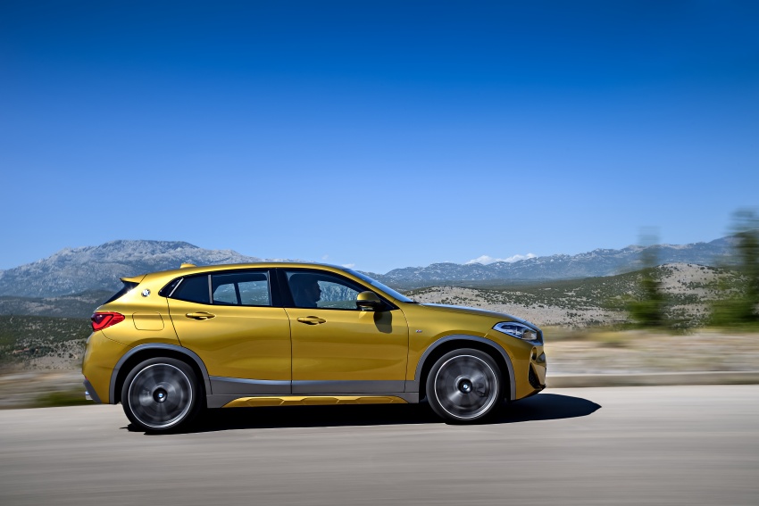 F39 BMW X2 unveiled with new M Sport X package Image #728975
