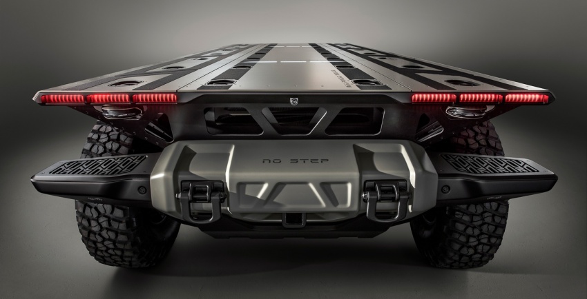 General Motors SURUS – platform trak Hydrogen Fuel Cell dengan kemampuan offroad, boleh gerak sendiri 721316