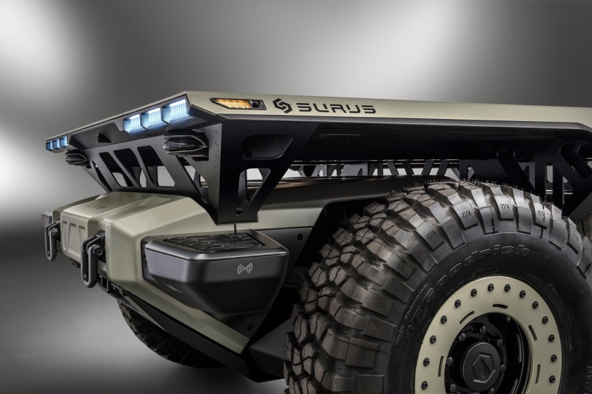General Motors SURUS – platform trak Hydrogen Fuel Cell dengan kemampuan offroad, boleh gerak sendiri 721311