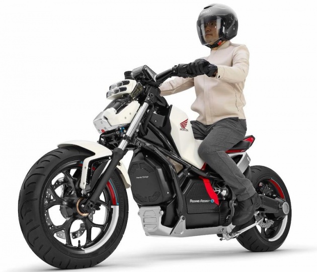 Honda Riding Assist-e e-bike to be displayed at Tokyo Motor Show – the bike that stands up on its own