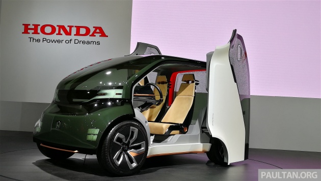Tokyo 2017: Honda NeuV Concept hadir dengan ciri pembuatan pintar serta teknologi pemanduan auto