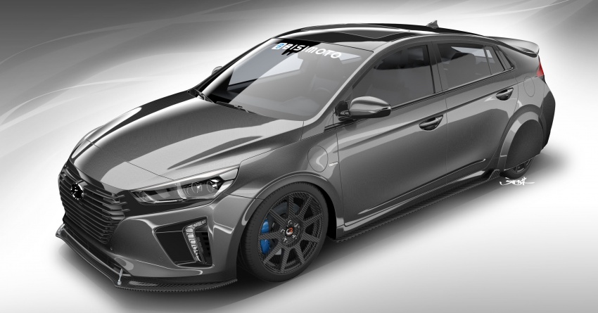 HyperEconiq Ioniq to debut at SEMA Show – 34 km/l 721442