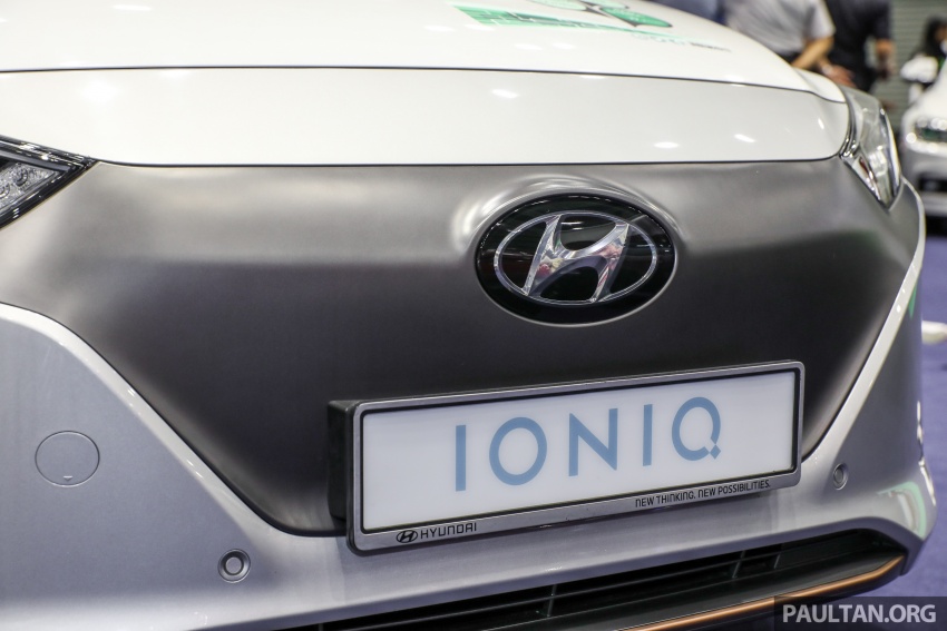 Hyundai Ioniq Electric at IGEM – EV being field tested 722145