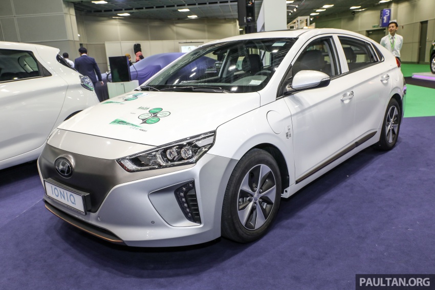 Hyundai Ioniq Electric at IGEM – EV being field tested 722135