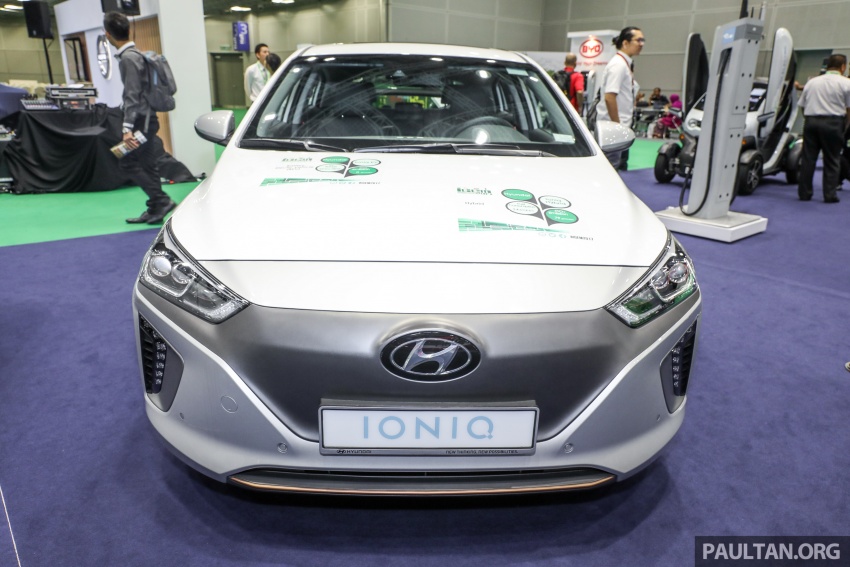 Hyundai Ioniq Electric at IGEM – EV being field tested 722139