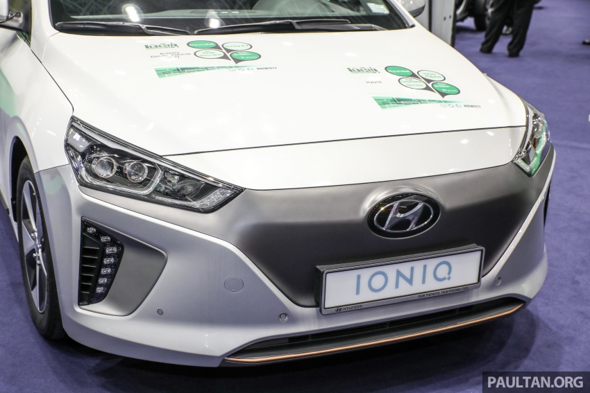 Hyundai Ioniq Electric at IGEM – EV being field tested 722141