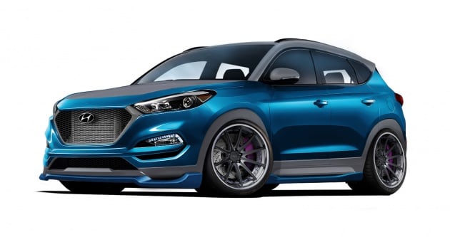 Hyundai Tucson Sport Vaccar Concept di SEMA 2017