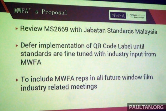 Nilai semula pelaksanaan standard MS2669 – MWFA