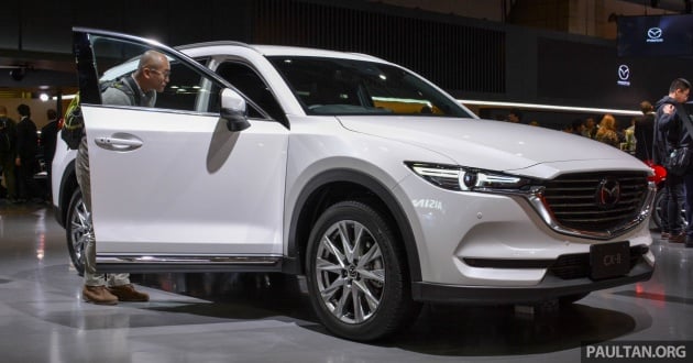 Tokyo 2017: Mazda CX-8 – three-row SUV displayed