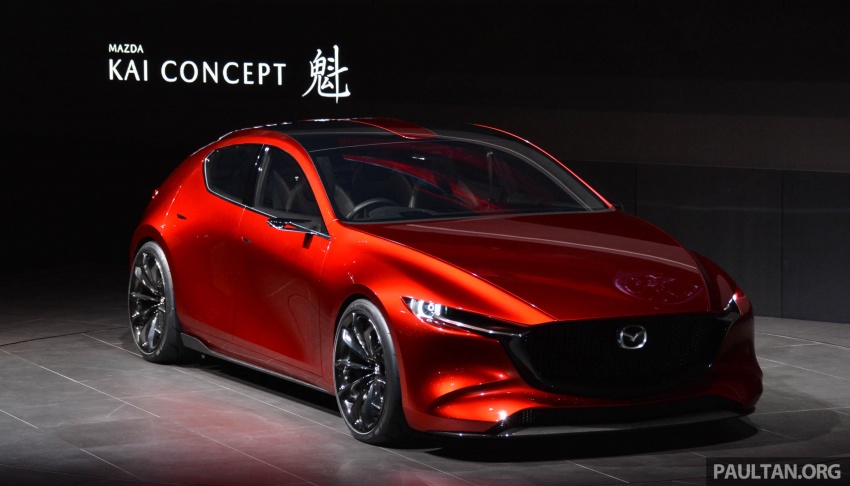 Tokyo 2017: Mazda Kai Concept – SkyActiv-Vehicle Architecture, SkyActiv-X engine; next-gen Mazda 3? 728296