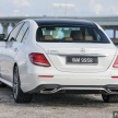 Mercedes-Benz E 350e dilancarkan untuk Malaysia – plug-in hybrid, tiga varian, harga bermula RM392,888