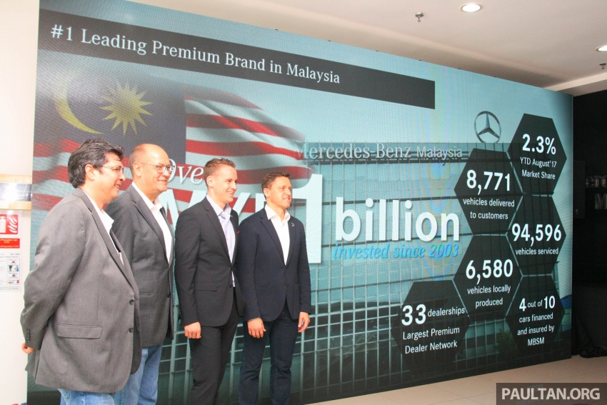 Mercedes-Benz Malaysia Q3 2017 results announced – 8,771 cars delivered, 6,580 cars produced locally 720794