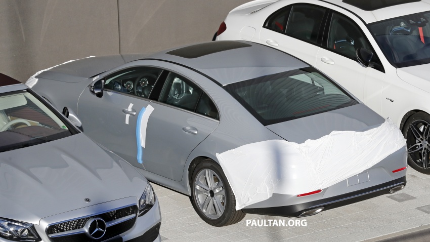 SPIED: Mercedes-Benz CLS caught nearly undisguised 722996