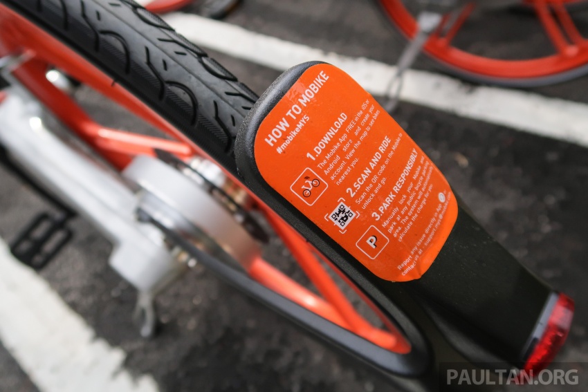 Mobike bicycle sharing service now in Malaysia –  available in Cyberjaya, Setia Alam; RM1.50/half-hour 719285