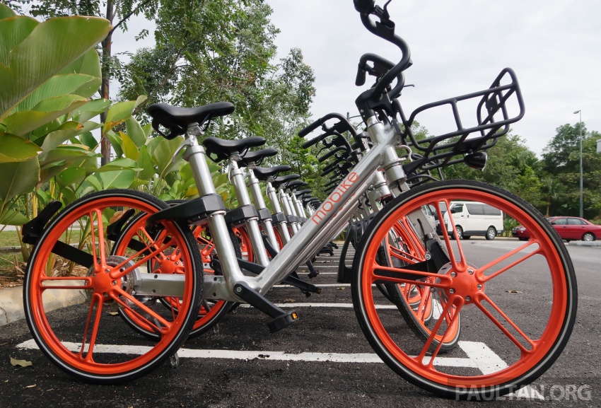 Mobike bicycle sharing service now in Malaysia –  available in Cyberjaya, Setia Alam; RM1.50/half-hour 719290