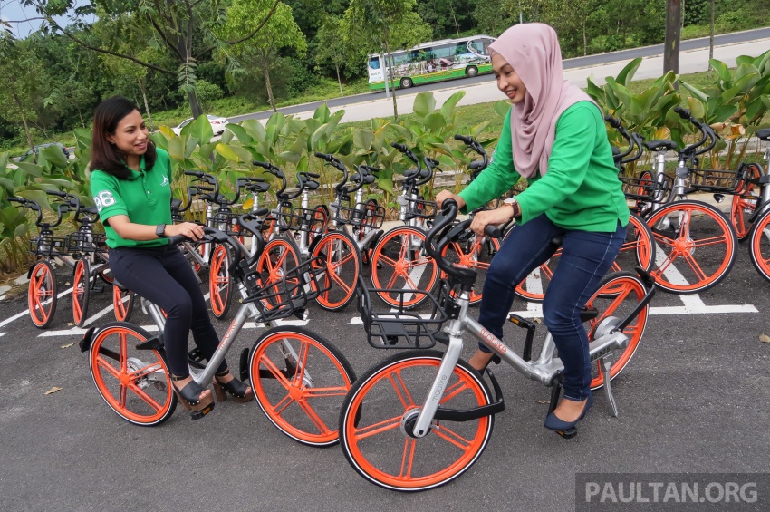 Mobike bicycle sharing service now in Malaysia –  available in Cyberjaya, Setia Alam; RM1.50/half-hour 719319