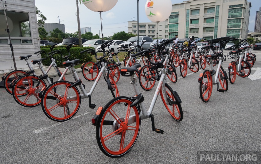 Mobike bicycle sharing service now in Malaysia –  available in Cyberjaya, Setia Alam; RM1.50/half-hour 719326