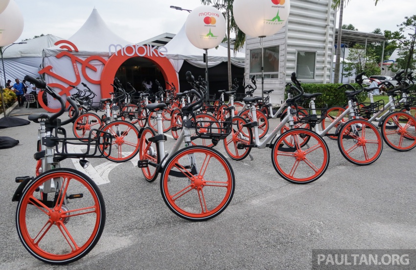 Mobike kini di Cyberjaya – servis perkongsian basikal 719308
