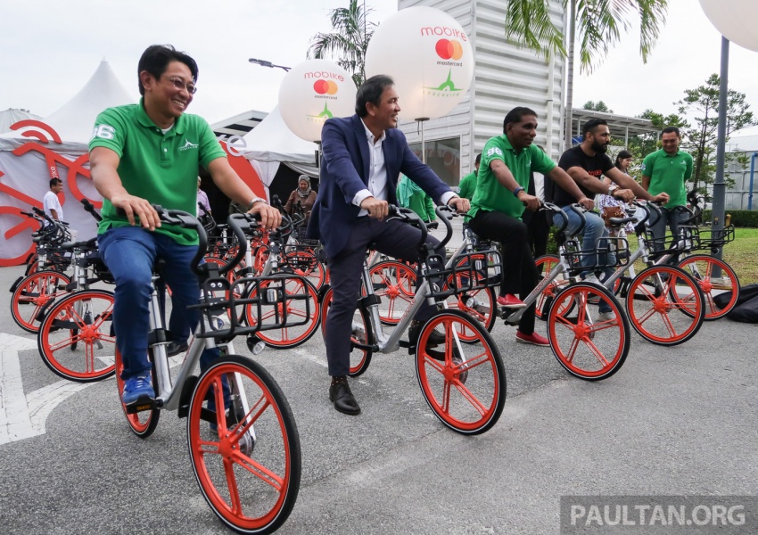 Mobike kini di Cyberjaya – servis perkongsian basikal 719321