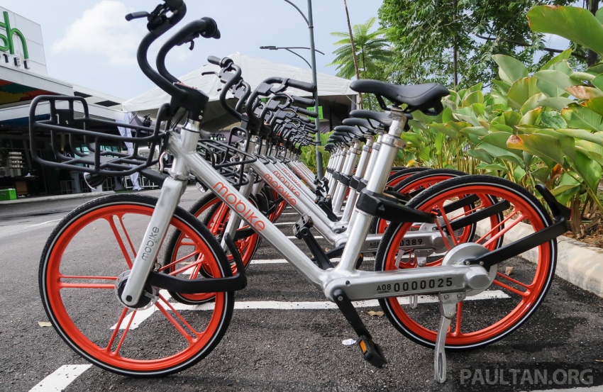 Mobike kini di Cyberjaya – servis perkongsian basikal 719260