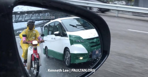 SPYSHOT: Nissan Serena 2018 sedang diuji di M’sia