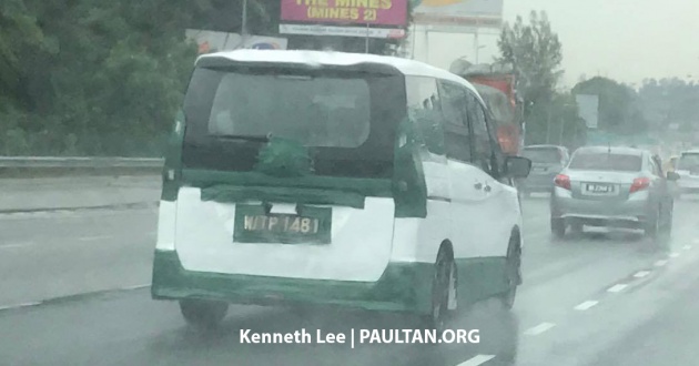 SPIED: 2018 Nissan Serena seen testing in Malaysia