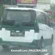 SPYSHOT: Nissan Serena 2018  dikesan di atas treler