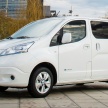 Nissan e-NV200 gets 40 kWh battery, 60% longer range