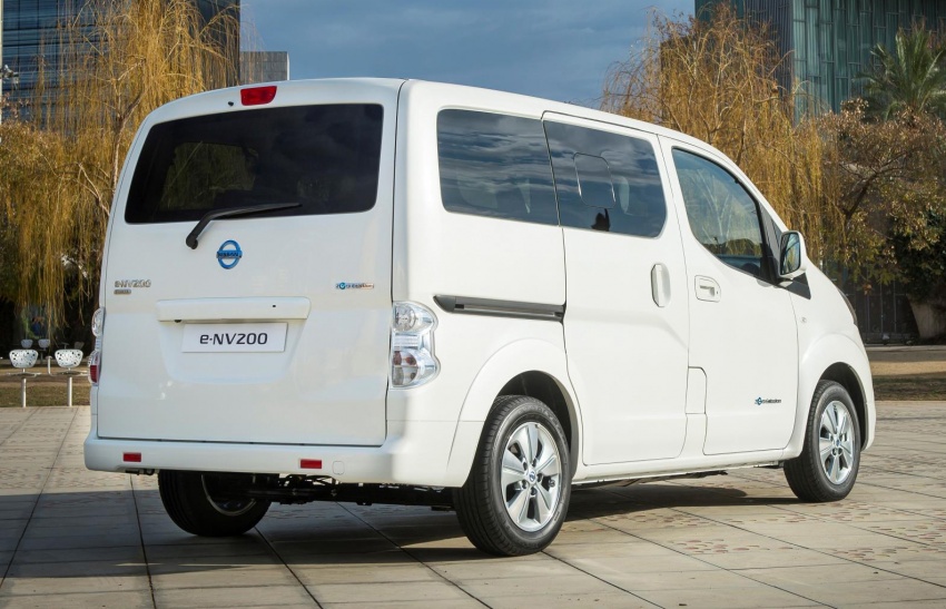 Nissan e-NV200 gets 40 kWh battery, 60% longer range 718278
